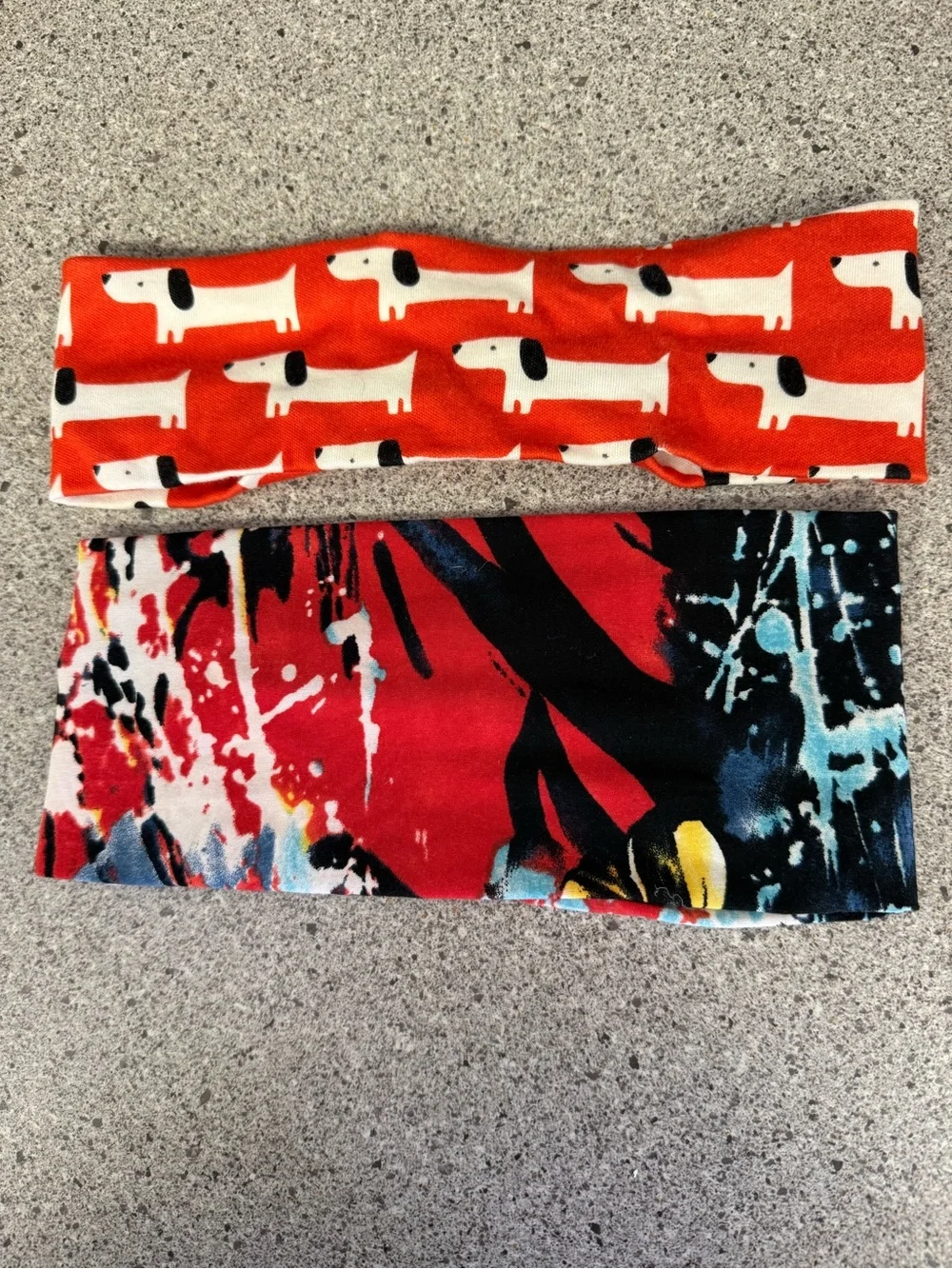 Dachshund Print Headband - Stretchy Comfortable Accessory